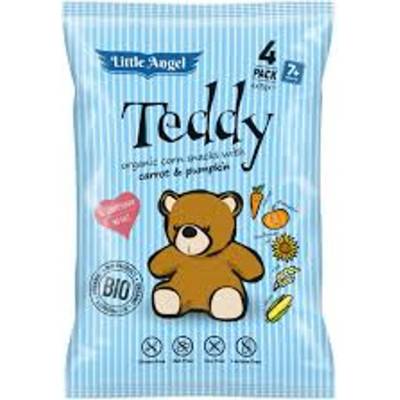 McLLOYD´S BIO kukuřičný snack Teddy s mrkví a dýní 60 g