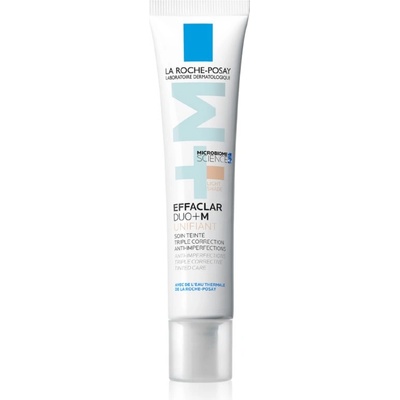 La Roche-Posay Effaclar DUO+M Unifiant лек тониращ крем с хидратиращ ефект цвят Light 40ml