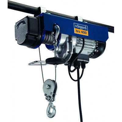 Lanový elektrický naviják Scheppach HRS 400 - 780W, 400kg max., 6-12m (4906905000)