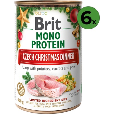 Brit Mono Protein Czech Christmas Dinner 400 g
