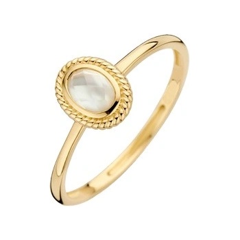 Blush Златен дамски пръстен със седеф и кварц Blush 1239YMQ (1239YMQ)