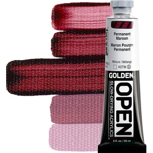 Golden Artist Colors Open АКРИЛНА боя Permanent Maroon 59 ml 1 бр (0007252-2)