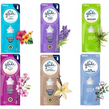 Glade Sense&Spray osviežovač vzduchu náhradná náplň RELAXING ZEN 2x18 ml