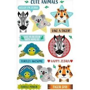 Herlitz Decorative stickers Cute Animals 3pcs
