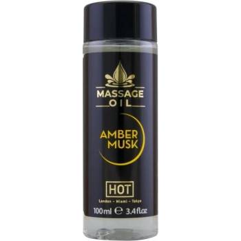 Image 1 of Масажно масло, кехлибар и мускус - HOT Massage Oil 100ml (HOT0044303)