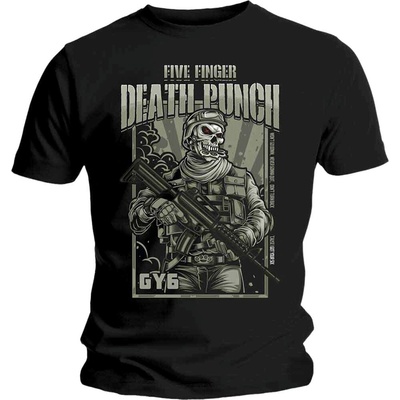 Five Finger Death Punch War Soldier Black L Риза (FFDPTS29MB03)