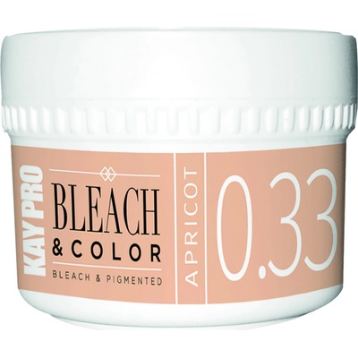 Kaypro Bleach and Color odfarbovacia pasta a pigmentové zafarbenie 0.33 Apricot marhuľová 70 g