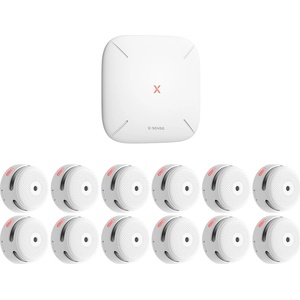 X-Sense Детектор за дим x-sense fs121 комплект 12 броя (fs121)
