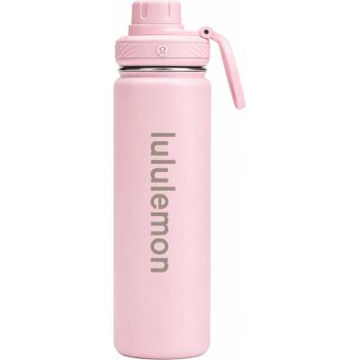lululemon Back to Life Sport Bottle termo láhev 710 ml růžová