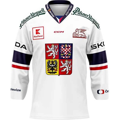 Střída FAN ČR EHT Hokejový dres bílá