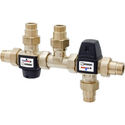 ESBE VMC 322 Termostatická solární sestava DN 20 3/4" 45°C 1,5 kvs 31521300 61808
