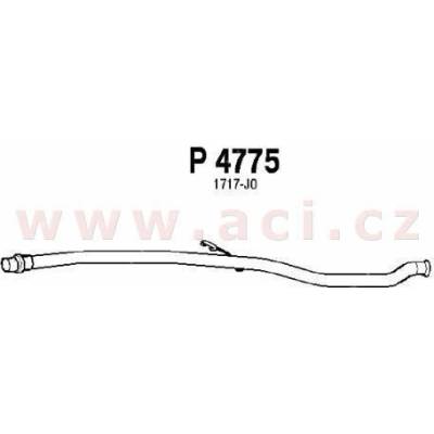 Střední díl výfuku FENNO/IMASAF ACI V P4775
