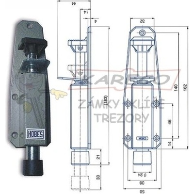Hobes SD 1 výška 183 mm