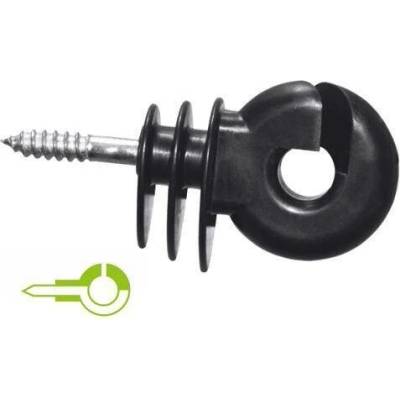 Kruhový izolátor BIG s kovovou výztuhou a vrutem 6 mm varianta 1 ks