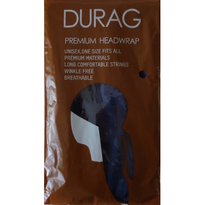 Blingstar Durag šátek Satén navy blue tmavě modrá