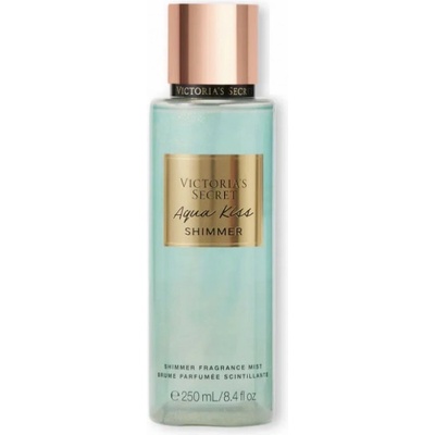 Victoria's Secret Aqua Kiss Shimmer Подхранващ спрей за тяло за жени 250ml