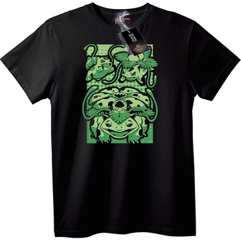 NOONEBRAND Тениска Bulbasaur еволюция - 2XL, White