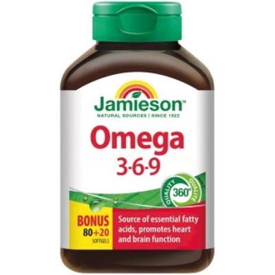 Jamieson Omega 3-6-9 100 капсули
