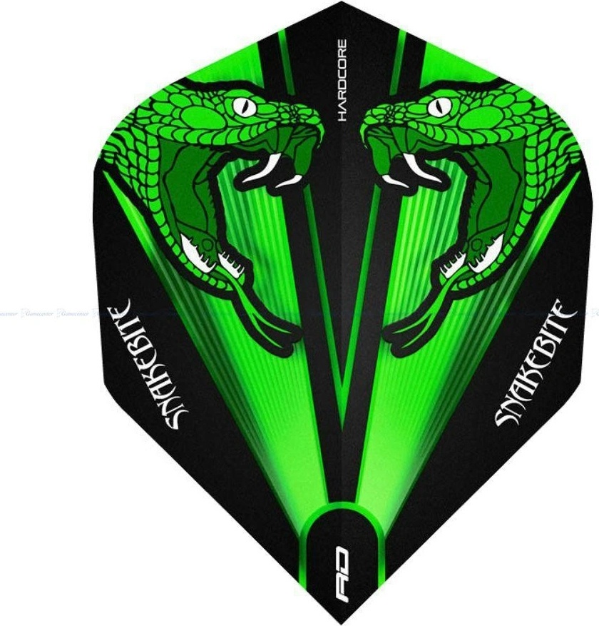 RedDragon Hardcore Peter Wright Snakebite zelené