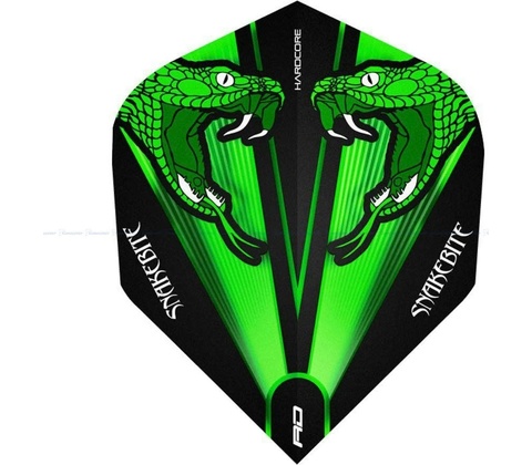 RedDragon Hardcore Peter Wright Snakebite zelené