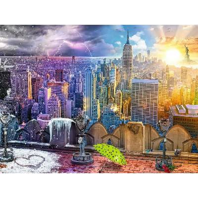 Ravensburger New York léto a zima 1500 dílků