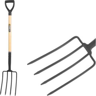 Strend Pro F5125, 4-hroté, s násadou D, Wood:Hand