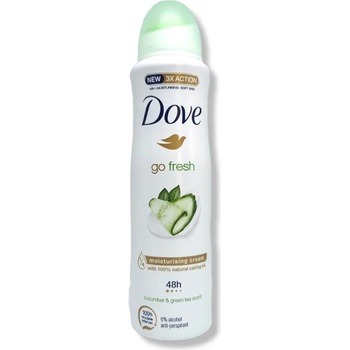 Dove дезодорант дамски, Go fresh, Краставица и зелен чай