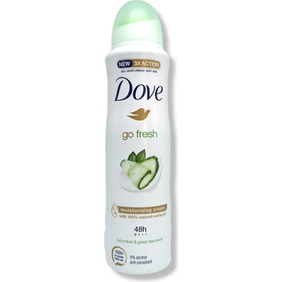 Dove дезодорант дамски, Go fresh, Краставица и зелен чай