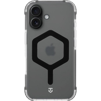Tactical Удароустойчив калъф Tactical MagForce Hexagon за iPhone 17, черен - прозрачен (57983127317)