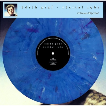 Edith Piaf - Récital 1961 (Blue Marbled Coloured) (LP) (4260494436990)