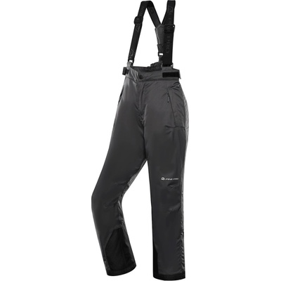 ALPINE PRO Detské lyžiarske nohavice s membránou ptx snow EDESO tmavo šedá