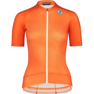 Bioracer Дамска фланелка с къс ръкав за колоездене Bioracer Women's Epic Ultralight Jersey Cycling jersey - Orange - размер XS (156-3126-0111)