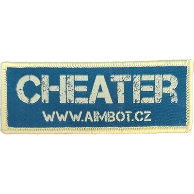 Nášivka pro airsoft Aimbot - Cheater
