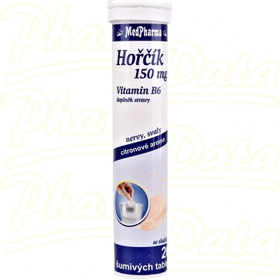 MedPharma Hořčík 150 mg+vit.B6 20 tablet eff.