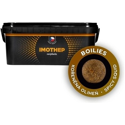 Imothep carpbaits Boilies kořeněná oliheň 1kg 20mm