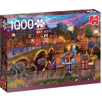 Image 1 of Jumbo - Puzzle Amsterdam Canals 1000 - 1 000 piese