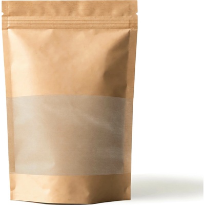 Doypack PAP/PET/PE hnědý s okénkem bal. 100 ks Objem: 100 ml