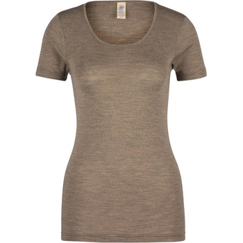Engel Дамско копринено термобельо Engel Women's Undershirt S/S Merino base layer - Walnut - размер 42/44 (EU) (114-0819-0413)