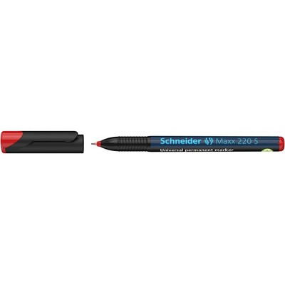 Schneider Алкохолен маркер, OHP, 0, 4 mm, SCHNEIDER "Maxx 220 S", червен 112402 (112402)