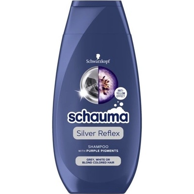 Schauma šampon 400 ml Silver Reflex proti žlutým tónům