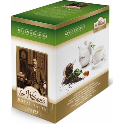 Sir Williams Tea Royal Taste Green Kingdom Černý čaj 50 x 2,5 g