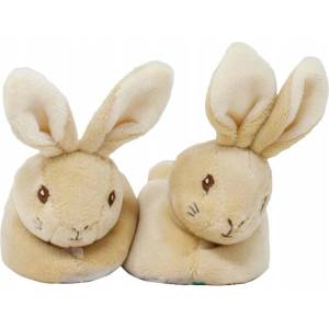 Rainbow Designs Бебешки пантофки Rainbow Designs - Peter Rabbit, 0-6 м (5014475013187) - baby