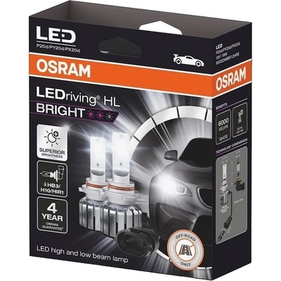 OSRAM LEDriving HL Bright 300 HIR2/HB4 19W 12V (9006DWBRT-2HFB)