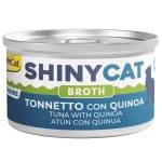 GimCat ShinyCat Tuna with Quinoa in Broth парченца риба тон и киноа в натурален бульон 70gr