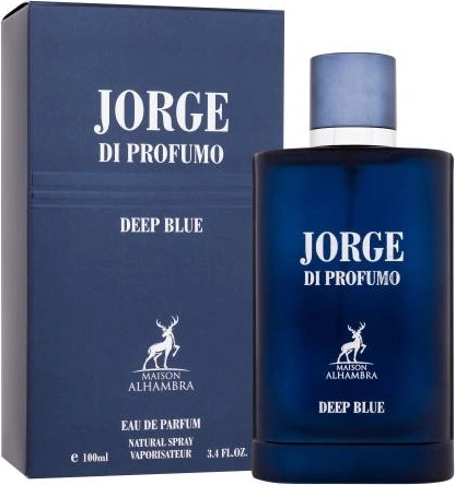 Alhambra Jorge di Profumo Deep Blue EDP 100 ml