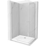 Mexen Roma Duo 90x80 cm + tray square