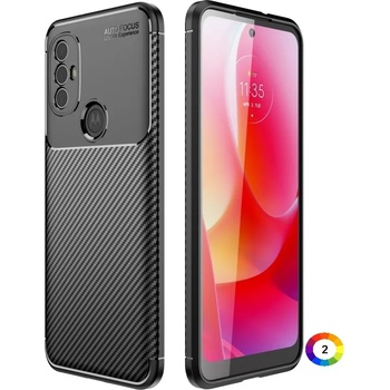 Image 1 of Motorola Moto G Power 2022 Удароустойчив Carbon Fiber Калъф и Протектор
