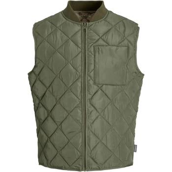 Jack & jones Потник Jack & jones Karl Quilted vest - Green (Dusty Olive)