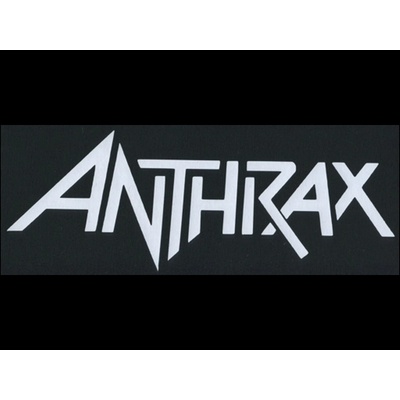Zádovka ANTHRAX nápis