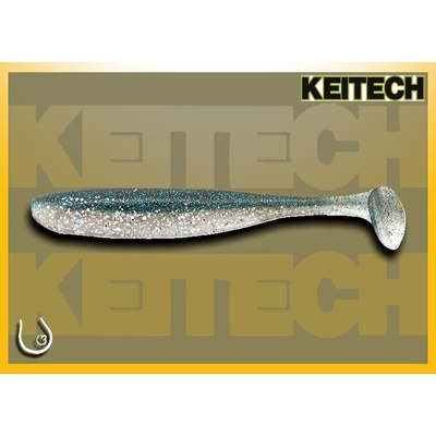 Keitech Easy Shiner 4" #431 HASU Silver Shiner